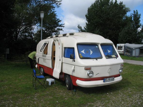 Auf dem Campingplatz