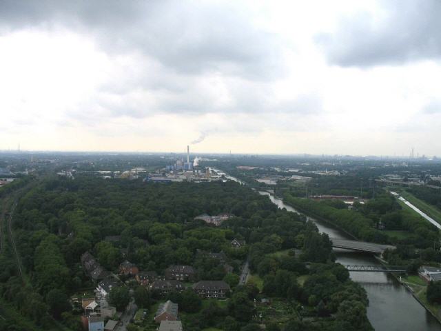 Blick vom Gasometer